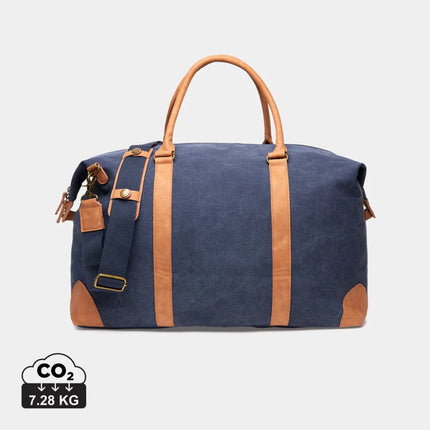 Bosle RCS Recycled Canvas Duffel From Atelier Collection With Subtle Leather Trim - hospitality