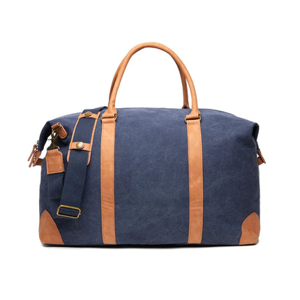 Bosle RCS Recycled Canvas Duffel From Atelier Collection With Subtle Leather Trim - hospitality