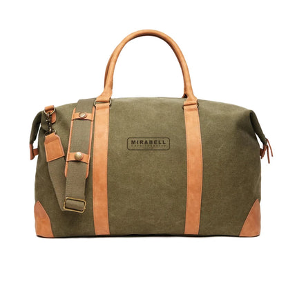 Bosle RCS Recycled Canvas Duffel From Atelier Collection With Subtle Leather Trim - hospitality