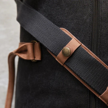 Bosle RCS Recycled Canvas Duffel From Atelier Collection With Subtle Leather Trim - hospitality