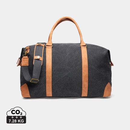 Bosle RCS Recycled Canvas Duffel From Atelier Collection With Subtle Leather Trim - hospitality