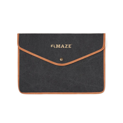 Bosler GRS Recycled Canvas 16 Inch Laptop Sleeve - hospitality