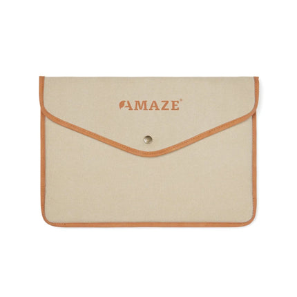 Bosler GRS Recycled Canvas 16 Inch Laptop Sleeve - hospitality