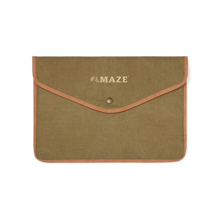 Bosler GRS Recycled Canvas 16 Inch Laptop Sleeve - hospitality