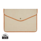 Recycled Canvas,Polyester / beige / 41.5 x 29.5 x 1.8 cm