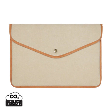 Bosler GRS Recycled Canvas 16 Inch Laptop Sleeve - hospitality