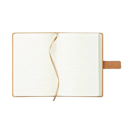 Bosler RCS Collection A5 Canvas Notebook With PU Band And Magnet Closure Premium 80 GSM Recycled Paper - hospitality