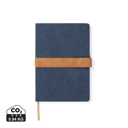 Bosler RCS Collection A5 Canvas Notebook With PU Band And Magnet Closure Premium 80 GSM Recycled Paper – part of the Daily Commute kit
