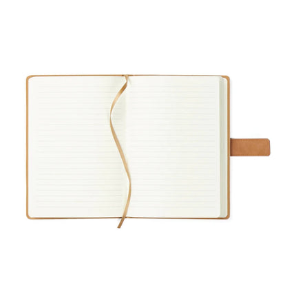 Bosler RCS Collection A5 Canvas Notebook With PU Band And Magnet Closure Premium 80 GSM Recycled Paper - hospitality