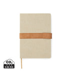 Canvas,Paper / beige / 21.5 x 14.5 x 1.5 cm