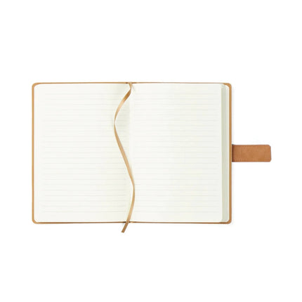Bosler RCS Collection A5 Canvas Notebook With PU Band And Magnet Closure Premium 80 GSM Recycled Paper - hospitality