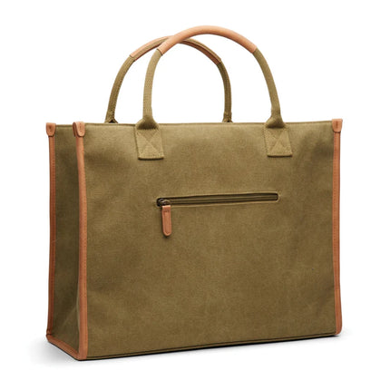 Bosler RCS Recycled Canvas Office Tote - hospitality