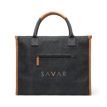 Bosler RCS Recycled Canvas Office Tote - hospitality