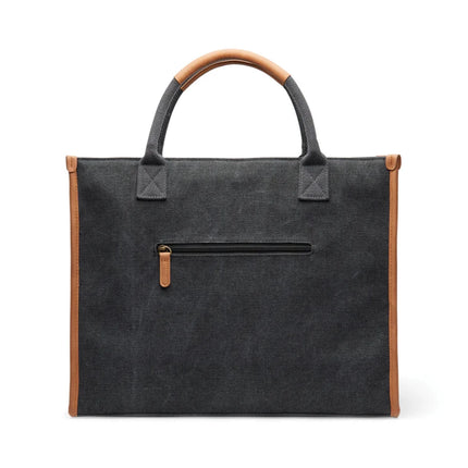 Bosler RCS Recycled Canvas Office Tote - hospitality