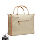 Recycled Canvas,Polyester / beige / 42 x 17 x 33.5 cm