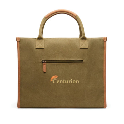 Bosler RCS Recycled Canvas Office Tote - hospitality