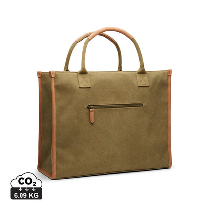 Bosler RCS Recycled Canvas Office Tote - hospitality