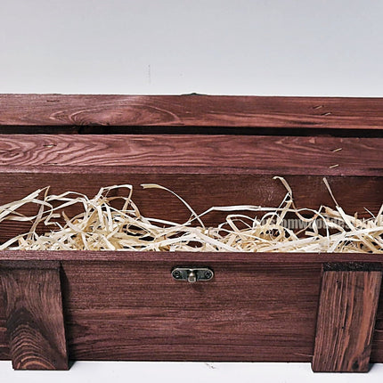 Rustic Bottle Box - Burgundy Single x 25 Bottle box Custom Wood Designs __label: Multibuy Bottle Box gift box Gift Boxes Single bottle box bottle-box-default-title-rustic-bottle-box-burgundy-single-52613892079959