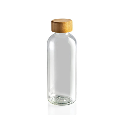 Bottle with bamboo lid 660ml pack of 25 - hospitality