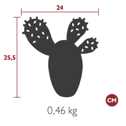 BOUQUET SAUVAGE Cactus 25.5 x 24 cm non slip pad - hospitality
