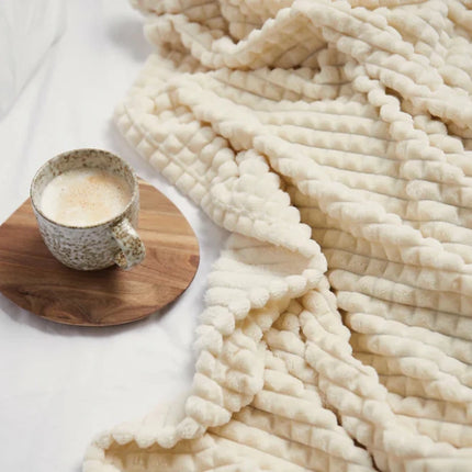 Branso Collection GRS Recycled Polyester Pet Blanket Refined Craftsmanship OEKO TEX Certification - hospitality