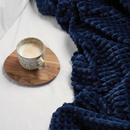 Branso Collection GRS Recycled Polyester Pet Blanket Refined Craftsmanship OEKO TEX Certification - hospitality