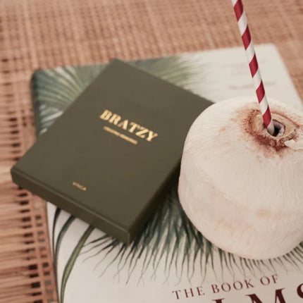 Bratzy Collection Yatzy Luxe Set With Golden Dice And Pencil In An Elegantly Crafted Box - hospitality