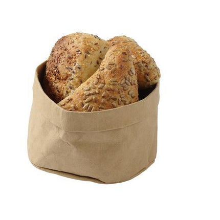 Bread bag / basket, beige, 170x(H)150 mm - hospitality