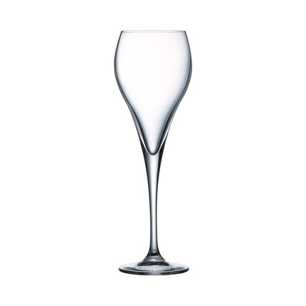Brio Flute Champagne Glass - Modern Design With Ultra Thin Rim And Conical Bowl 160ml - hospitality