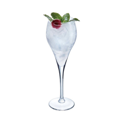 Brio Flute Champagne Glass - Modern Design With Ultra Thin Rim And Conical Bowl 160ml - hospitality