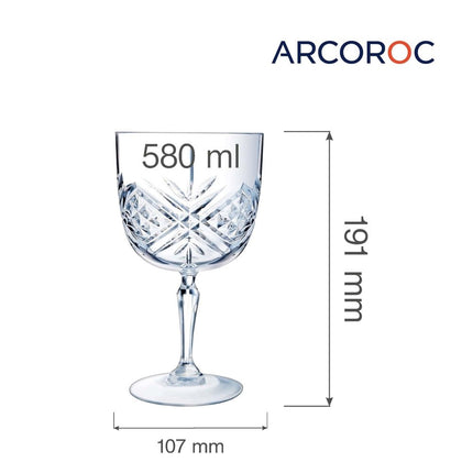 Broadway Gin Stemglass - Crystal Look Durable Glassware For Elegant Cocktail Presentations - hospitality
