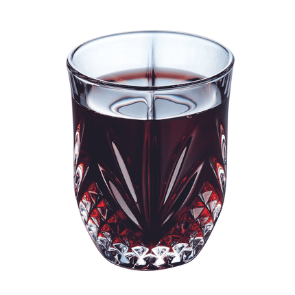 Broadway Shot Glass 50ml - Crystal Look, Durable Carved Design Elevates Every Cocktail - hospitality