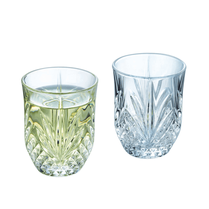 Broadway Shot Glass 50ml - Crystal Look, Durable Carved Design Elevates Every Cocktail - hospitality
