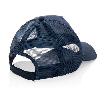 Brushed rcotton 5 panel trucker cap 190gr - hospitality