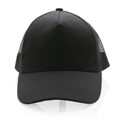 Brushed rcotton 5 panel trucker cap 190gr - hospitality