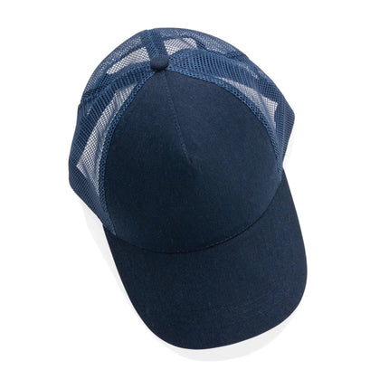 Brushed rcotton 5 panel trucker cap 190gr - hospitality