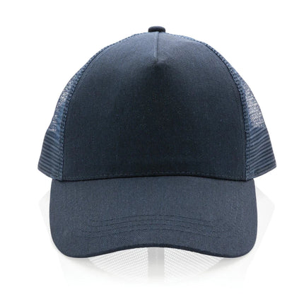 Brushed rcotton 5 panel trucker cap 190gr - hospitality