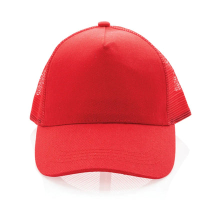 Brushed rcotton 5 panel trucker cap 190gr - hospitality