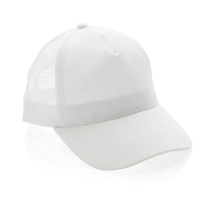 Brushed rcotton 5 panel trucker cap 190gr - hospitality