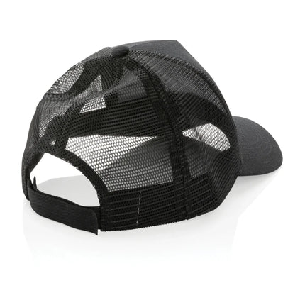 Brushed rcotton 5 panel trucker cap 190gr - hospitality