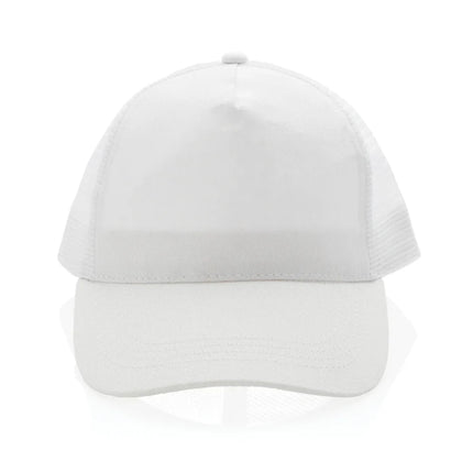 Brushed rcotton 5 panel trucker cap 190gr - hospitality