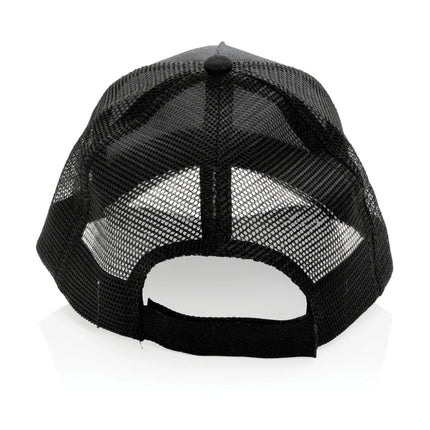 Brushed rcotton 5 panel trucker cap 190gr - hospitality