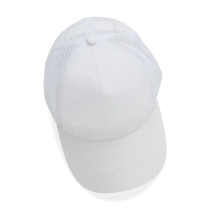 Brushed rcotton 5 panel trucker cap 190gr - hospitality
