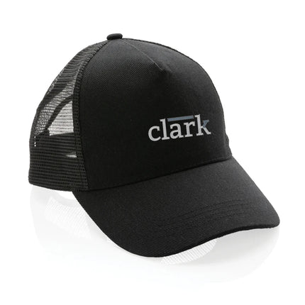 Brushed rcotton 5 panel trucker cap 190gr - hospitality