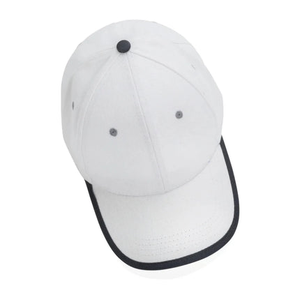 Brushed rcotton 6 panel contrast cap 280gr - hospitality