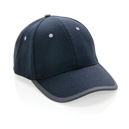 Brushed rcotton 6 panel contrast cap 280gr - hospitality