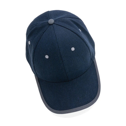 Brushed rcotton 6 panel contrast cap 280gr - hospitality