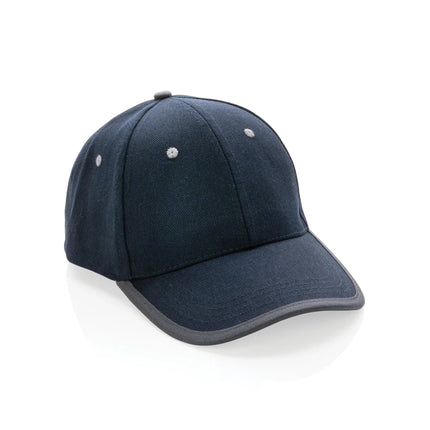 Brushed rcotton 6 panel contrast cap 280gr - hospitality