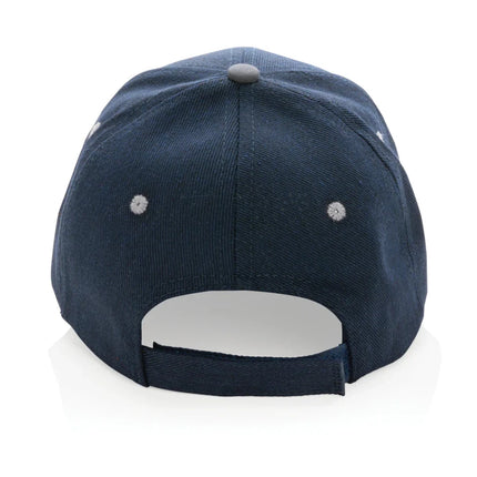 Brushed rcotton 6 panel contrast cap 280gr - hospitality