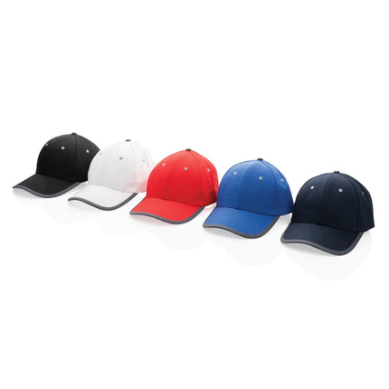 Brushed rcotton 6 panel contrast cap 280gr - hospitality